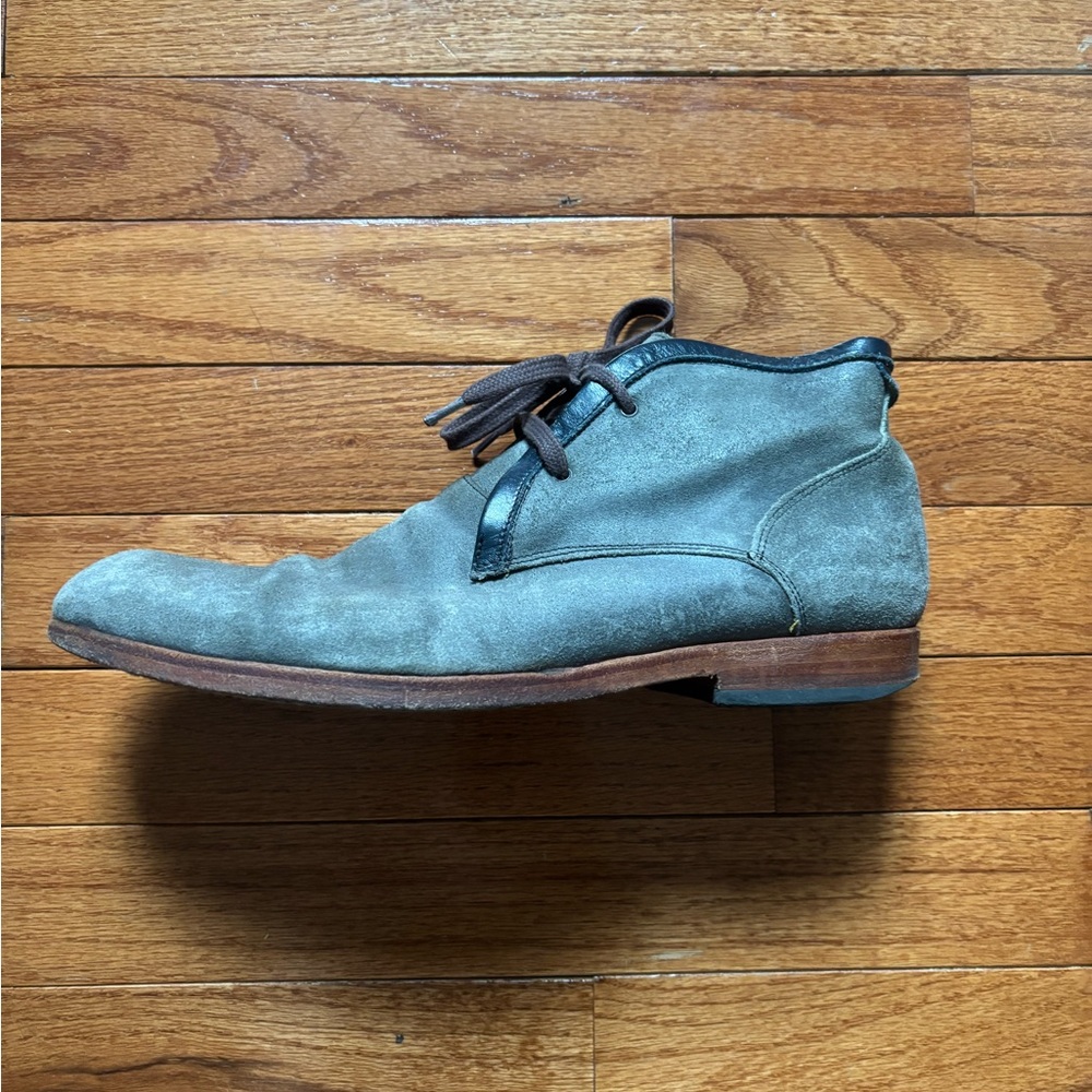 Sitrana Men's Suede Ankle Boots - Gray